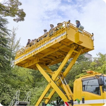 楽しい！体験アミューズメントが勢揃い！